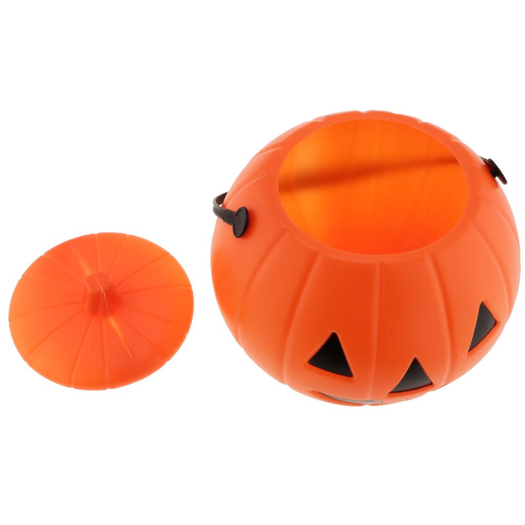 ハロウィーンのキャンディバケツ、かぼちゃ型のホルダー、プラス - Pumpkin Lantern Halloween のレビューと価格