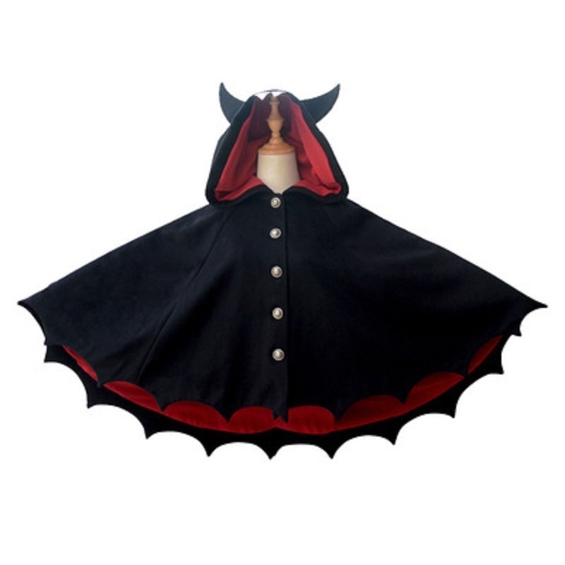 2025年 フリースポンチョ パーカー クローク コート 冬 - Halloween Costume Kids のレビューと価格