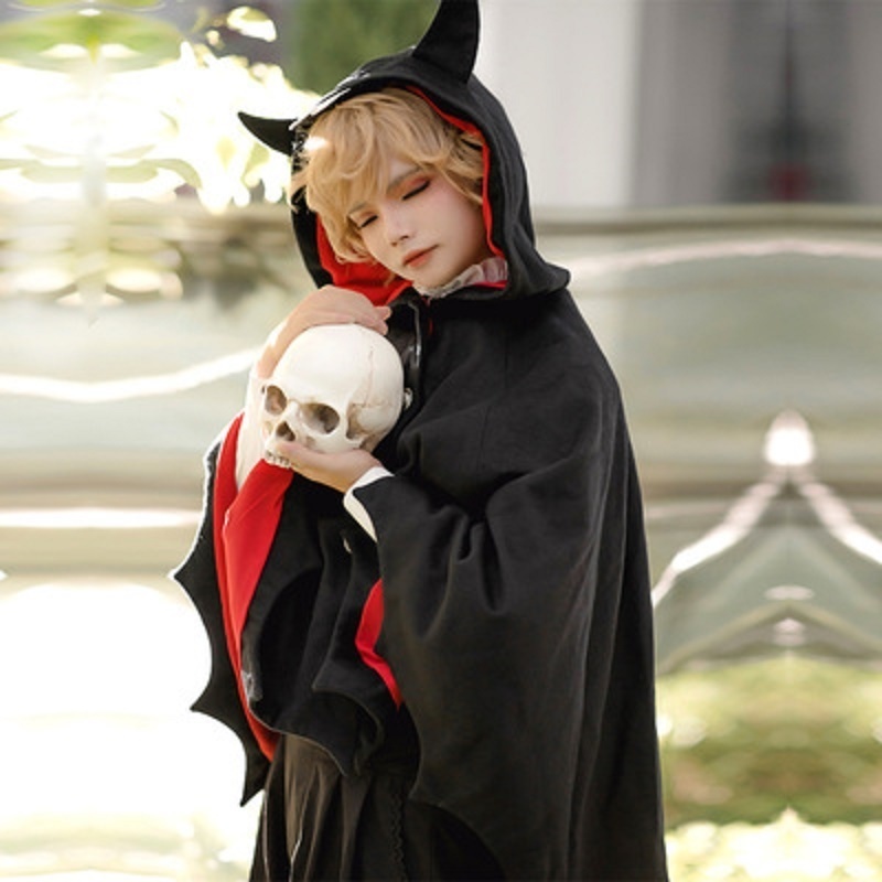 2025年 フリースポンチョ パーカー クローク コート 冬 - Halloween Costume Kids のレビューと価格
