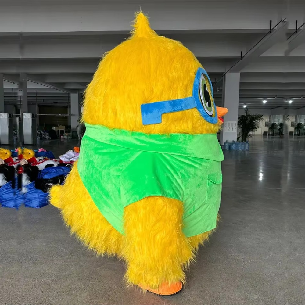 メガネをつけた空気で膨らませる鳥の着ぐるみ。大人向けの動物コ - Halloween Costume Adult のレビューと価格