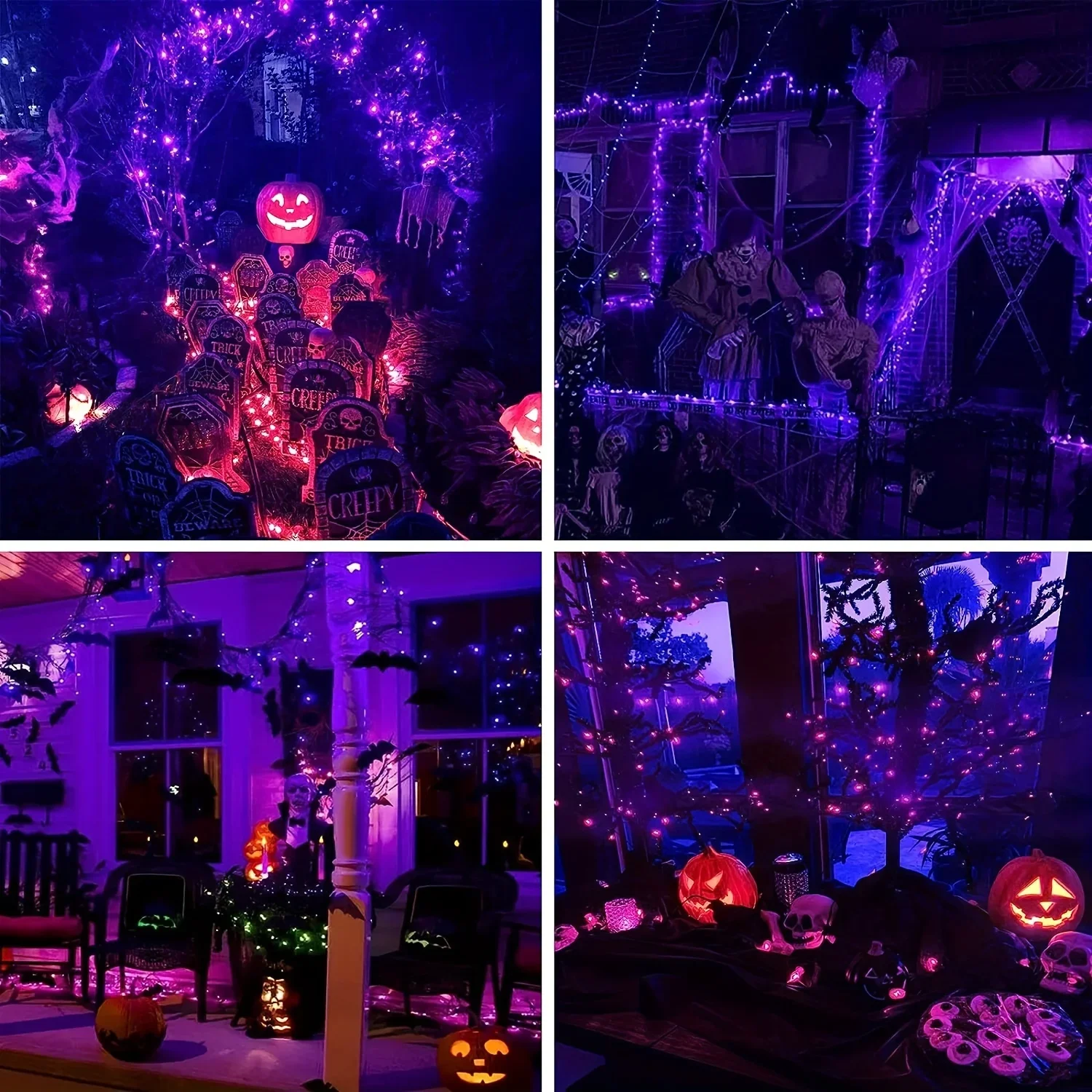 銅線ストリングライト,パーティーデコレーション,妖精,ハロウ - Halloween Led String Lights Orange のレビューと価格