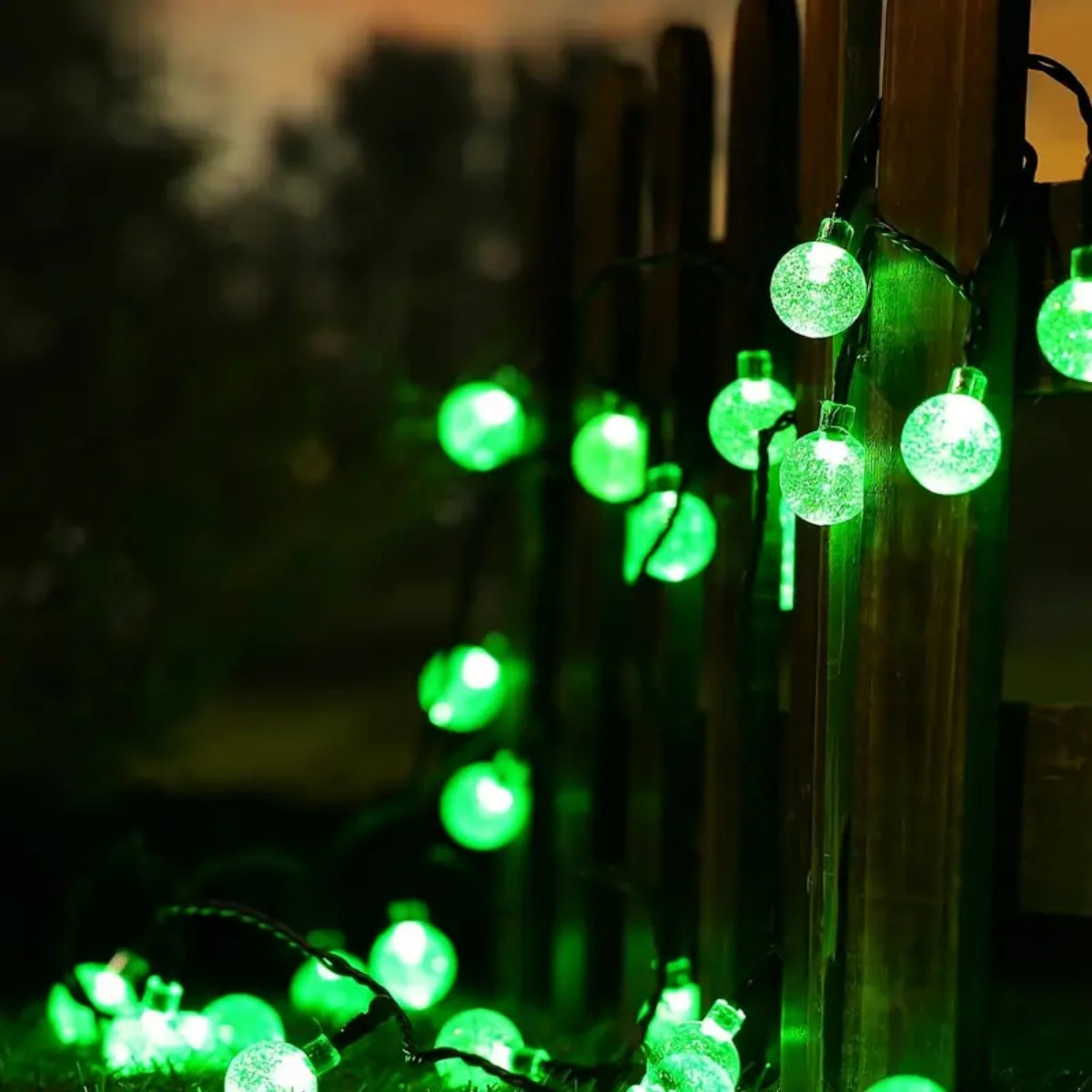 1pc 12 メートル 100 LED ハロウィンパープル  - Halloween Led String Lights Orange のレビューと価格