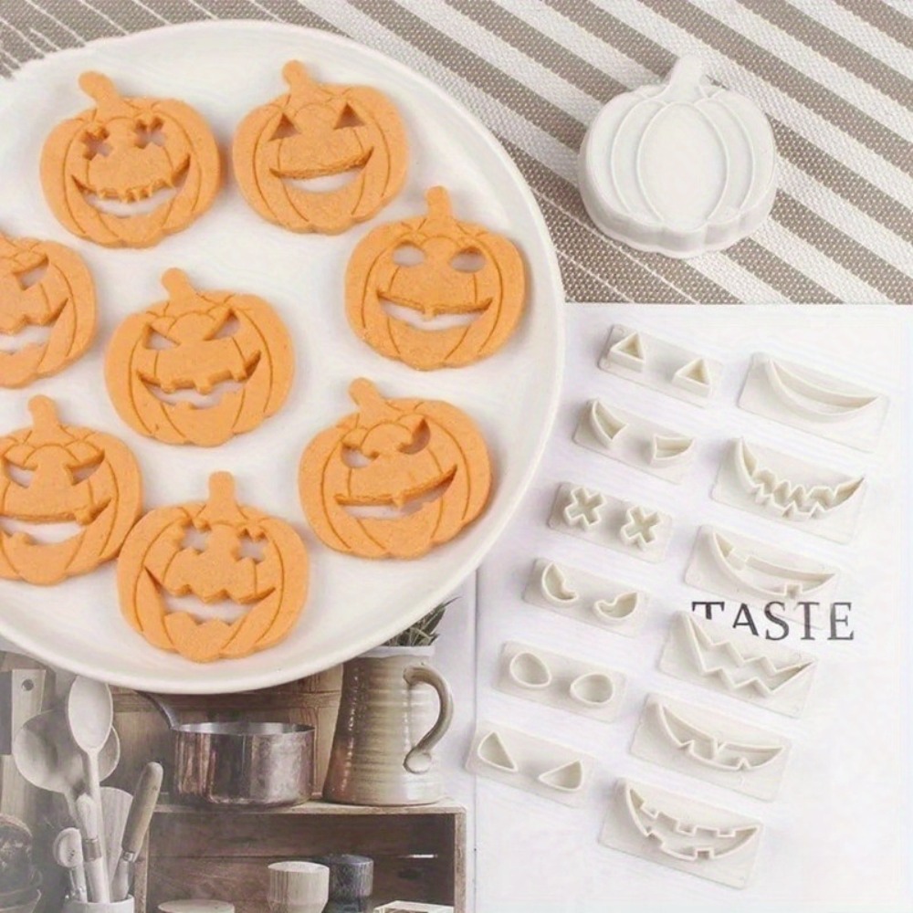 13個入りハロウィンゴーストパンプキンクッキーカッターセット - Pumpkin Lantern Halloween のレビューと価格