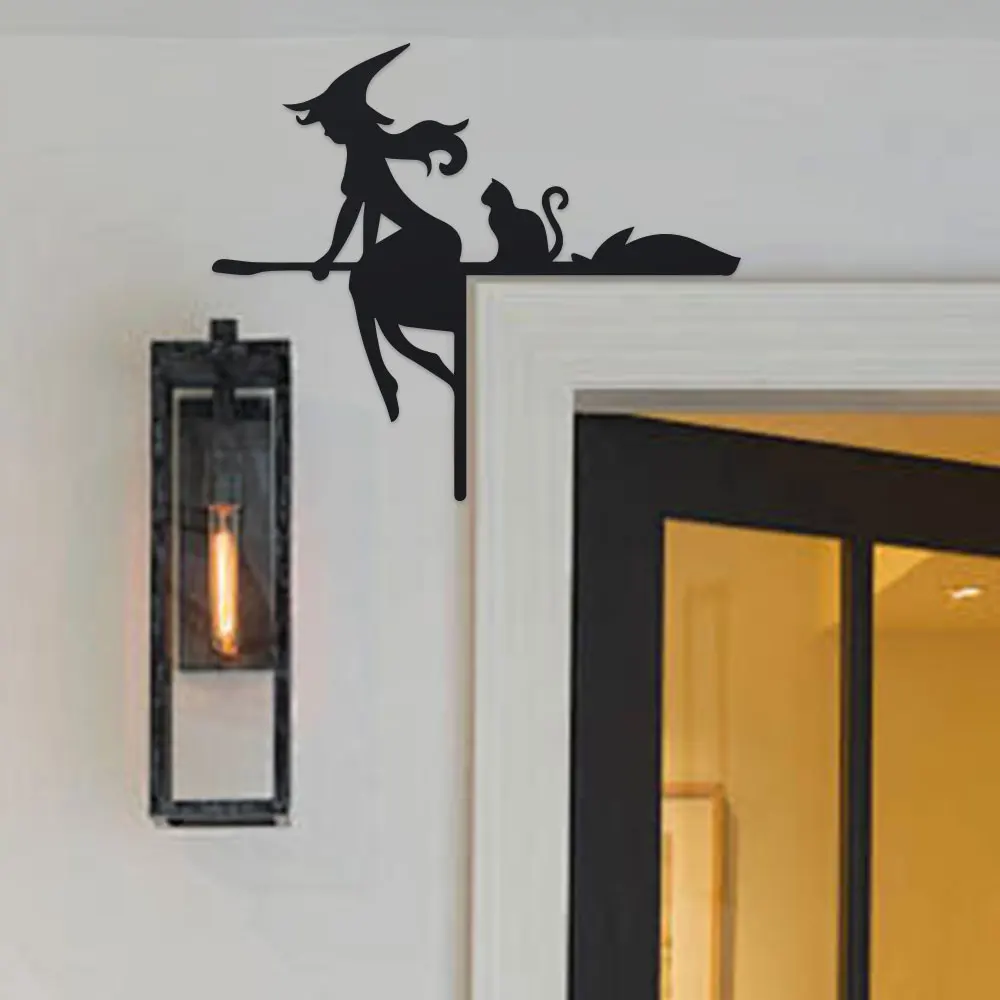 ハロウィン ドアフレーム装飾セット – 蜘蛛の巣付き錬鉄製シ - Spider Web Halloween Decoration のレビューと価格