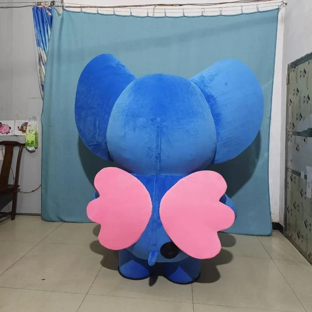 巨大な空気で膨らませるダンボの着ぐるみ。大人用。ハロウィン、 - Halloween Costume Adult のレビューと価格