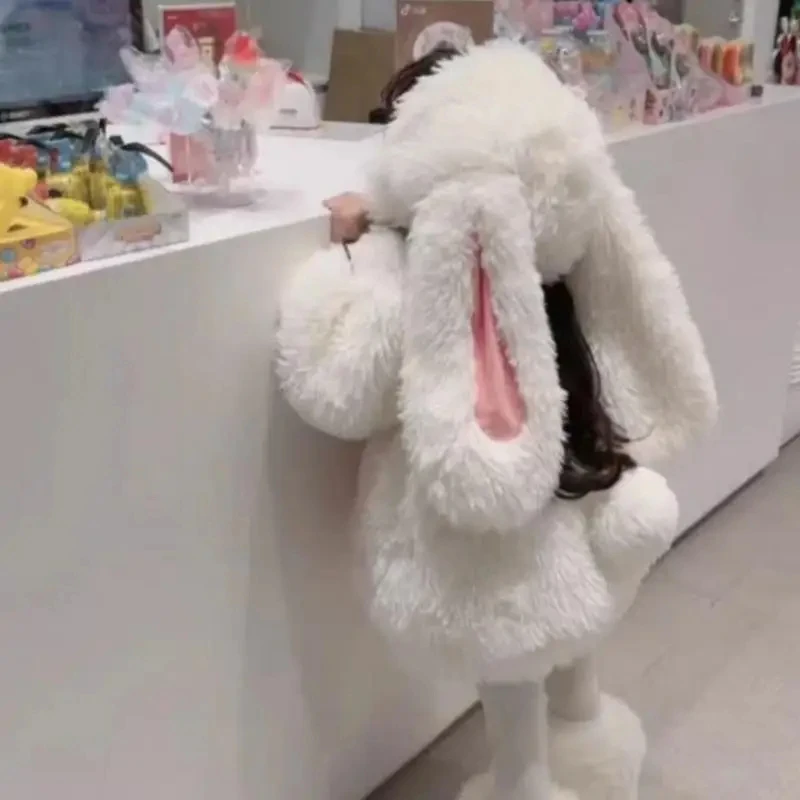 女の子の素敵な漫画ぬいぐるみウサギのコスプレ衣装かわいい子供 - Halloween Costume Kids のレビューと価格