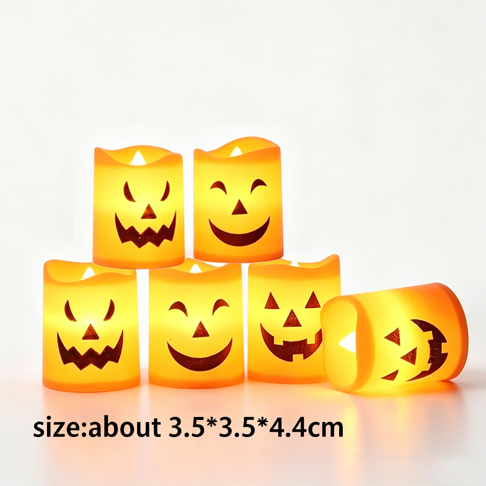 LEDかぼちゃランプ、暖色系の光、ハロウィーンのテーブルデコ - Pumpkin Lantern Halloween のレビューと価格