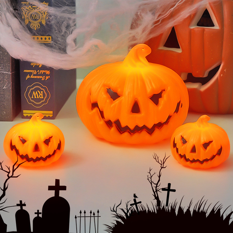 ハロウィン LED カボチャランプ装飾品ホラー雰囲気子供のお - Halloween Pumpkin Decor Led のレビューと価格