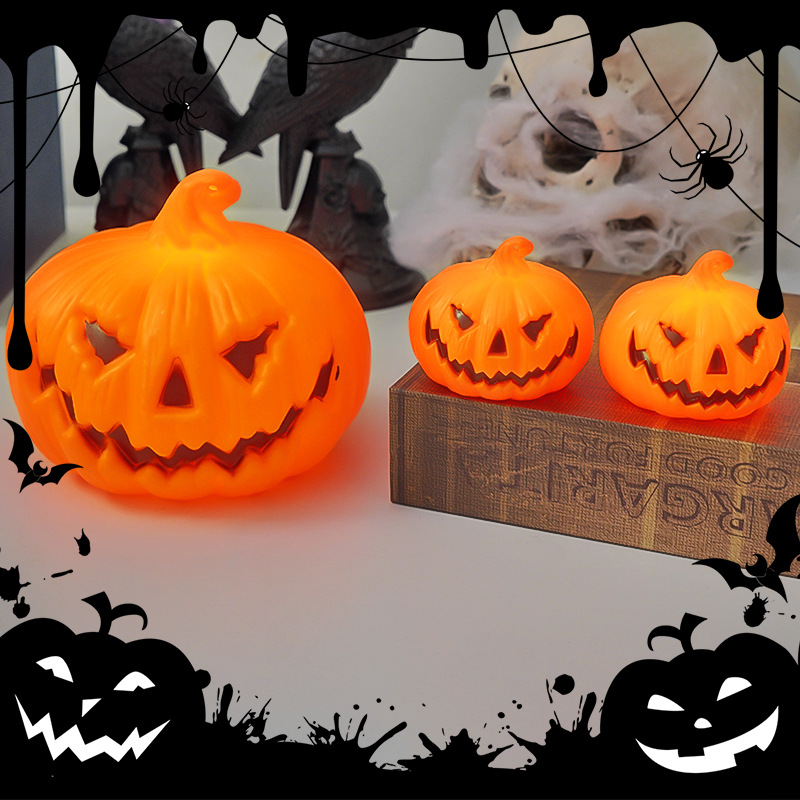 ハロウィン LED カボチャランプ装飾品ホラー雰囲気子供のお - Halloween Pumpkin Decor Led のレビューと価格